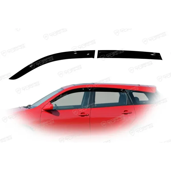Дефлектора на окна Pontiak Vibe I 2001/Toyota Matrix 2001EuroStandard деф.окон Cobra Tuning PE20101