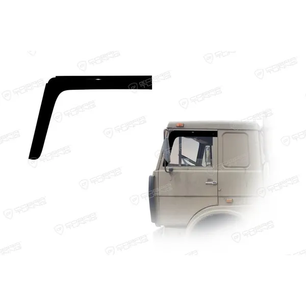 Дефлектора на окна Maz 4370 Зубренок/5432 (ДЛИННЫЙ) деф.окон Cobra Tuning M1007
