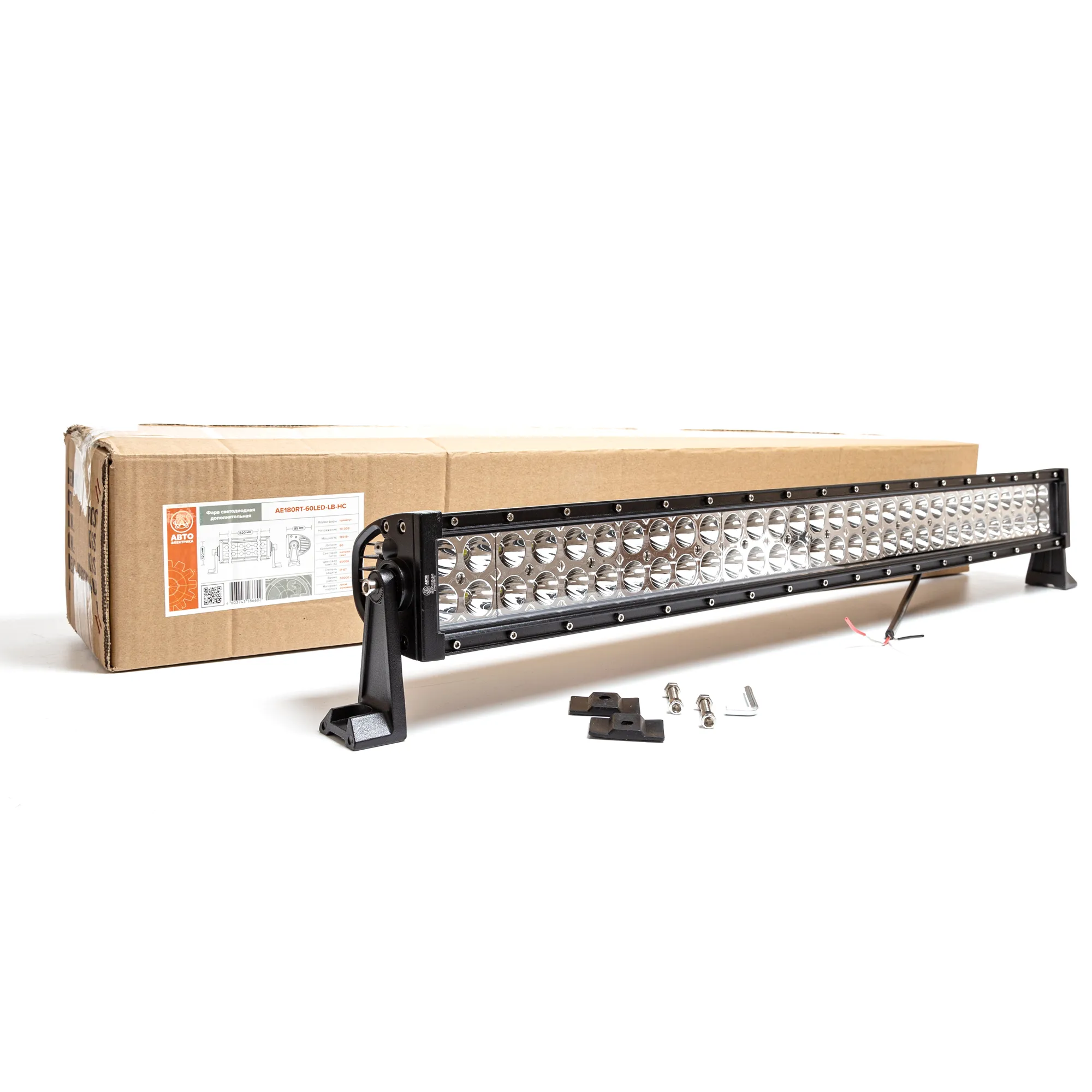 Фара доп-ая (БАЛКА) , направленный свет, 60 диодов, 180W, (820x85x120) 12/24V AVTOELECTRICA AE180RT-60LED-LB-HC