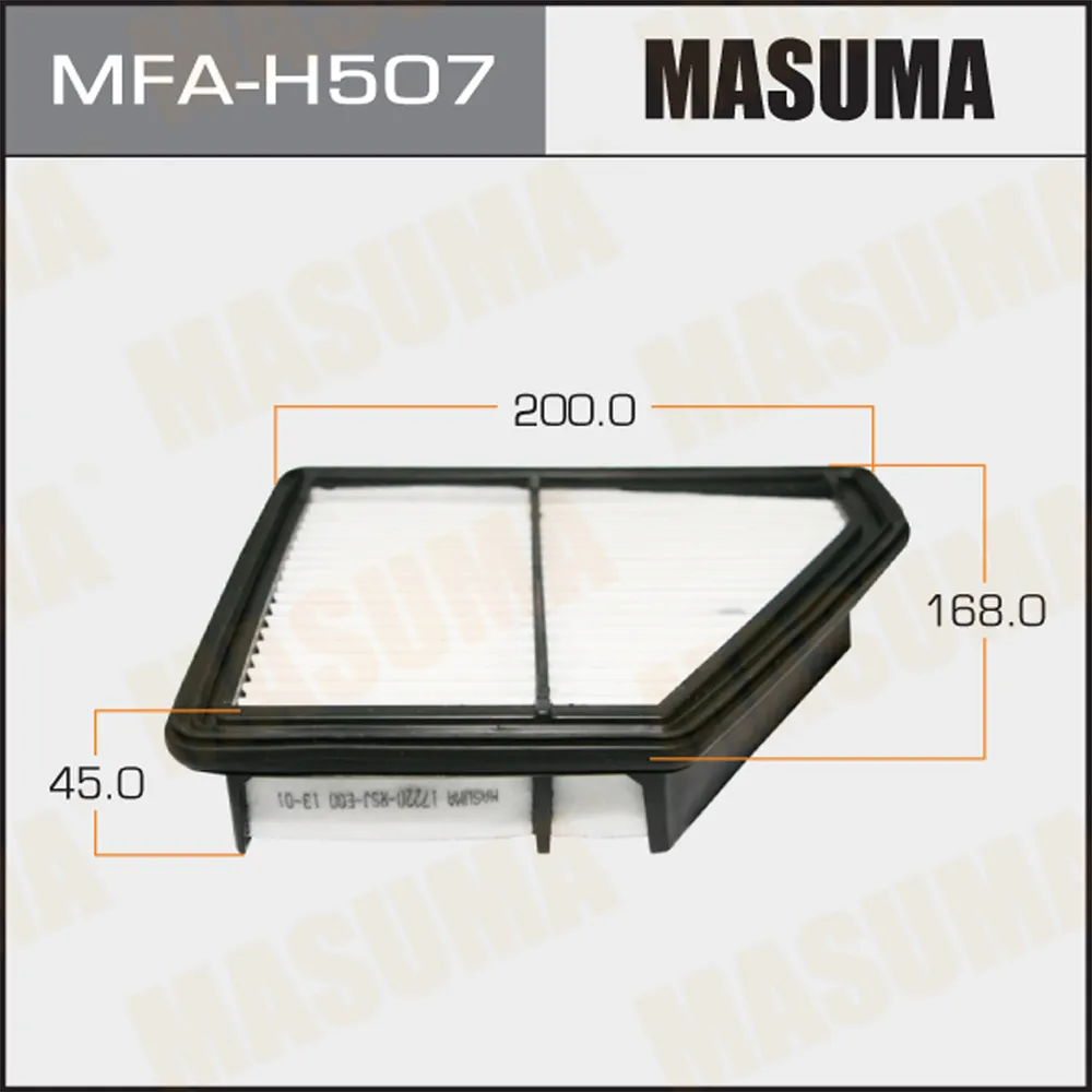 Фильтр воздушный HONDA CIVIC 1.4 08 MASUMA MFAH507