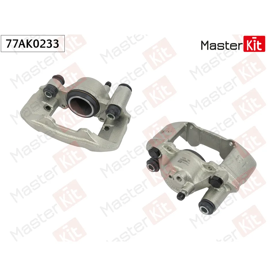 Тормозной суппорт пер. прав. Kia RIO (DC_)/Mazda DEMIO (DW) 1996 - MASTERKIT 77AK0233