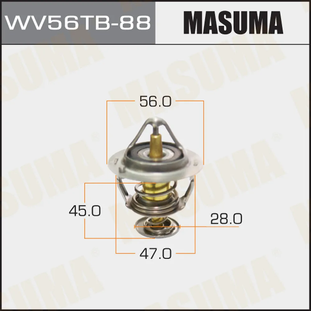 Термостат TOYOTA ALLION MASUMA WV56TB-88