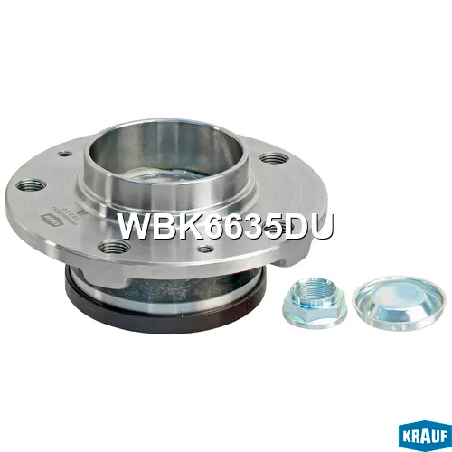 Ступица в сборе [задн, ABS, Kit] PEUGEOT 407, 508, 607 / CITRO?N C5 III, C6 Saloon KRAUF WBK6635DU