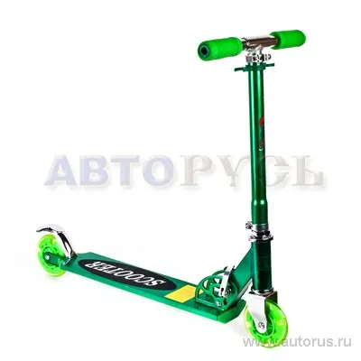 Самокат 2-х колесный Кикборд подростковый Scooter алюминиевый не складной X8205