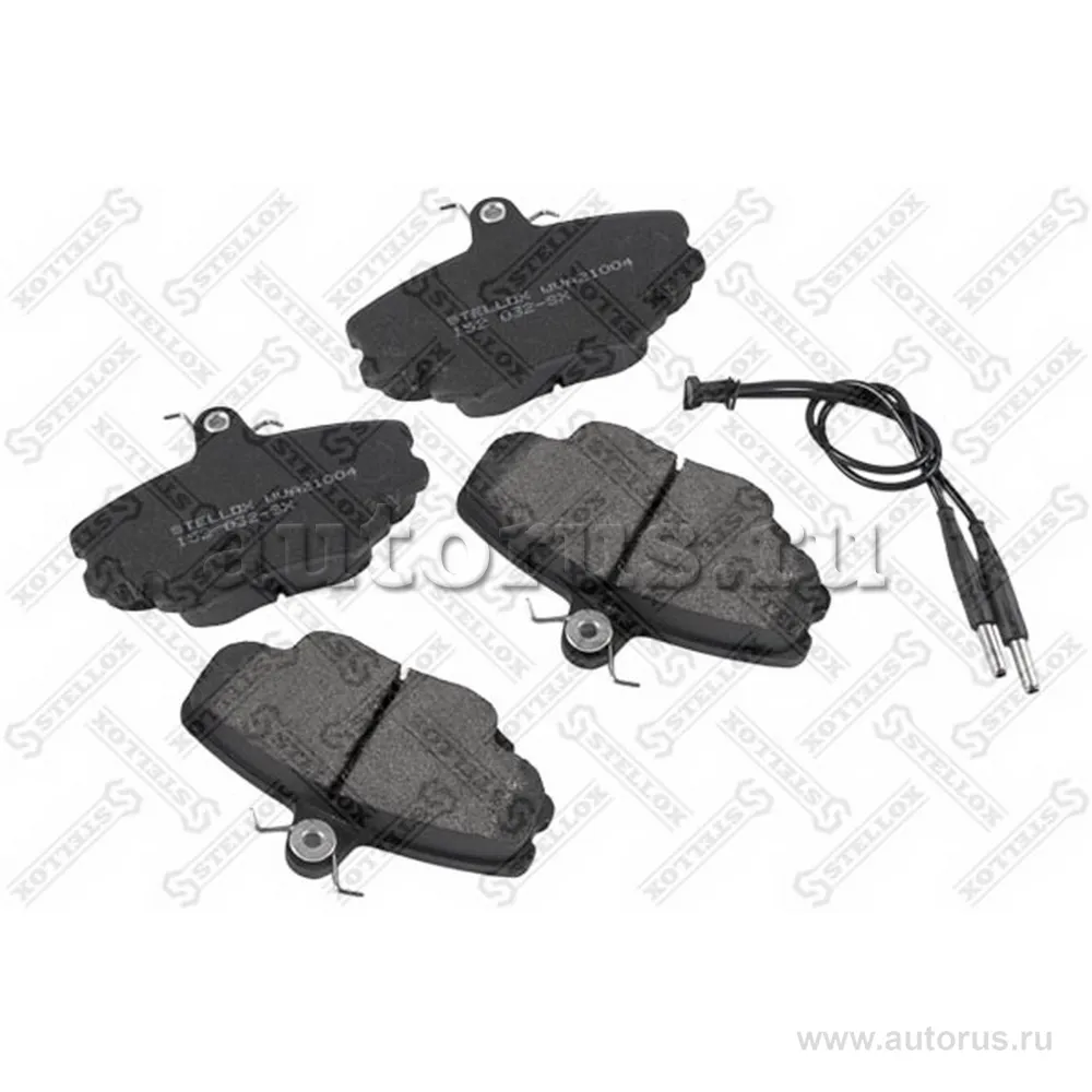 Колодки дисковые п. Renault Clio 91>/R19 92-96,Peugeo STELLOX 152 032-SX