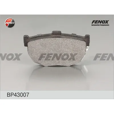 Колодки тормозные задние FENOX BP43007