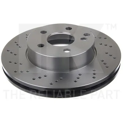 Диск тормозной передний перфорированный MERCEDES (W204) NK 2033110