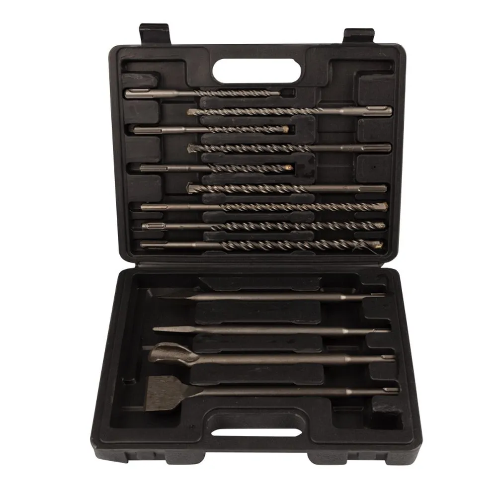 Набор буров и долот SDS PLUS, 13 предметов Kranz KR-91-0409