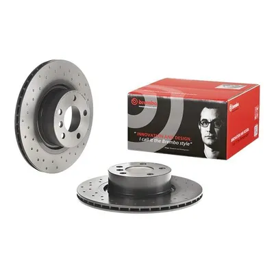 Диск тормозной задний вентилируемый BMW (F25, F26) BREMBO 09B5691X
