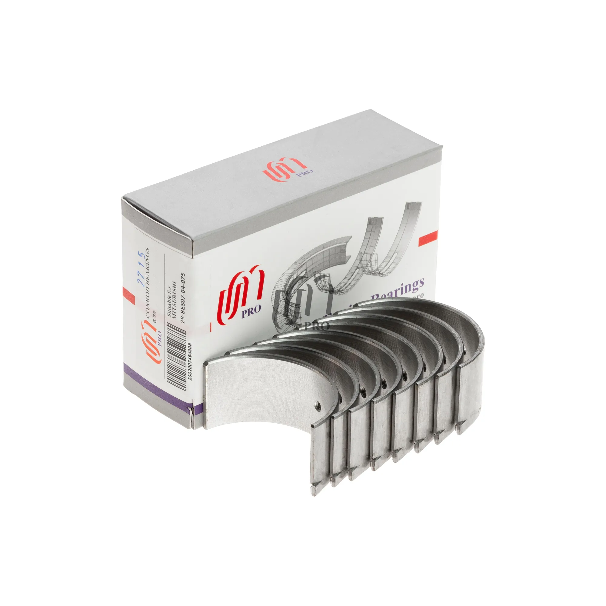 Вкладыши шатунные MITSUBISHI 4G30 4G31 4G32 G32B UM UNITED MOTORS UMPRO 29BES0704075