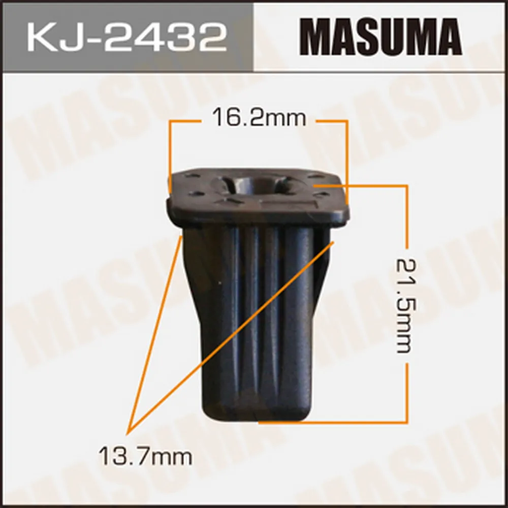 Клипса крепежная под винт TOYOTA MASUMA KJ-2432