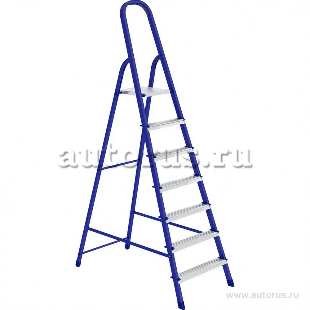 Стремянка, 7 ступеней, стальная // Россия