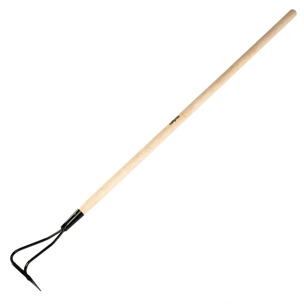 Мотыга стальная, 170x45x1380 мм, деревянный черенок, СИБРТЕХ 62331