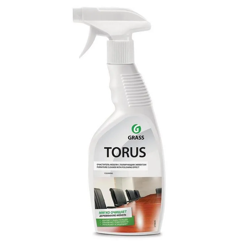 Полироль для мебели TORUS 600мл с курком 901631