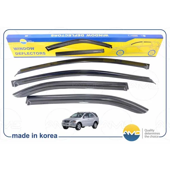 Дефлекторы окон KIA Sorento AMD AMDDK158