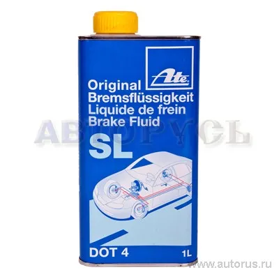 Жидкость тормозная ATE SL DOT4 1 л 03.9901-5802.2