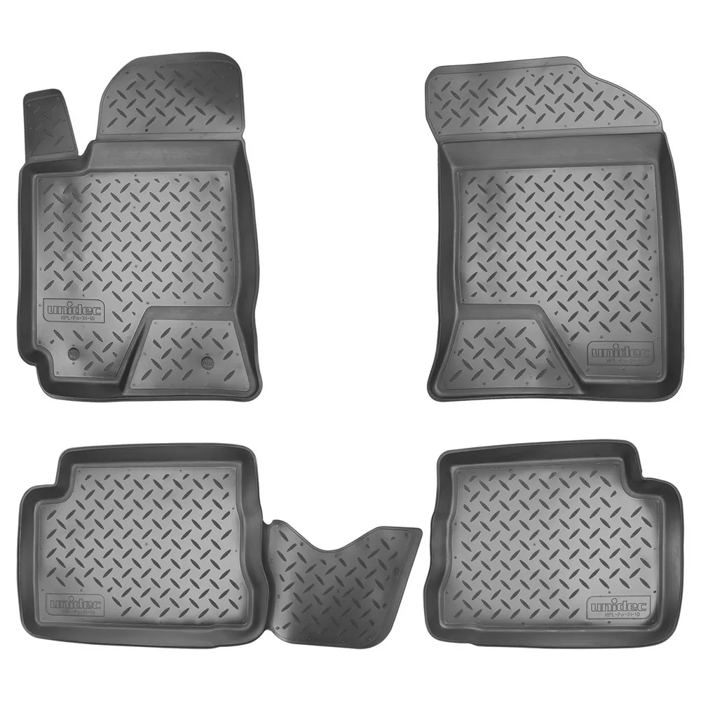 Коврики салонные для Hyundai Getz (TB) (2002-2011) NORPLAST NPL-Po-31-10