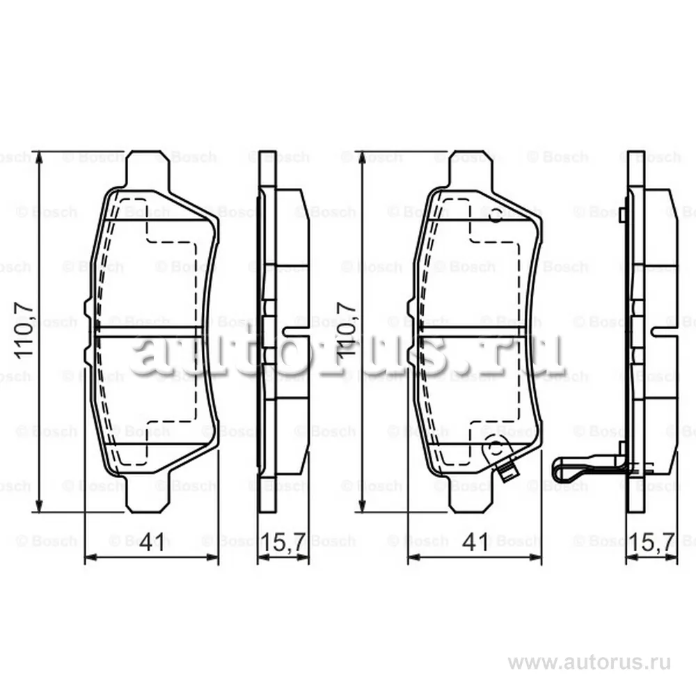 Колодки тормозные NISSAN PATHFINDER 05-/NAVARA 05- задние