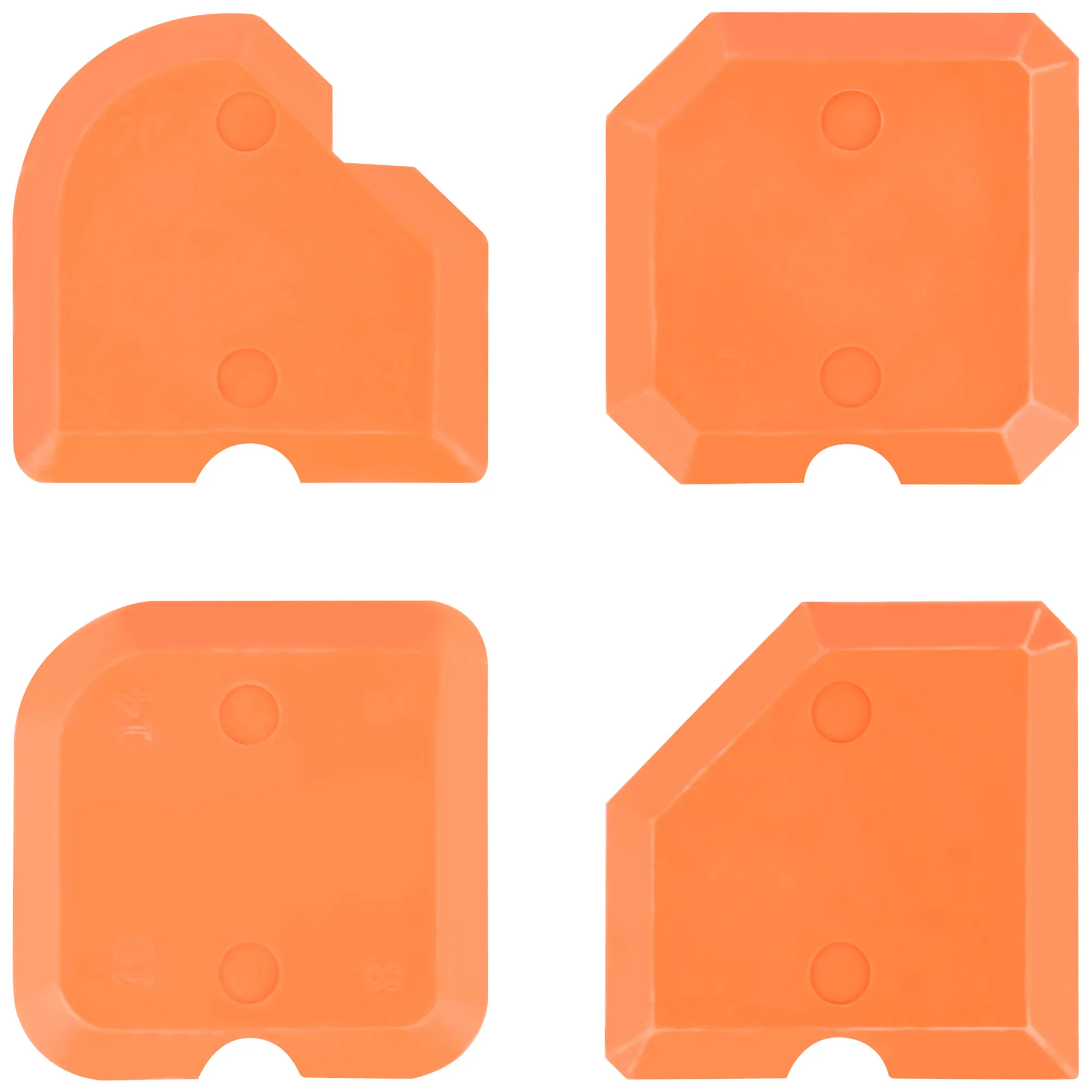 Шпатели эластичные для формирования швов, набор 4 шт. KУРС 06894