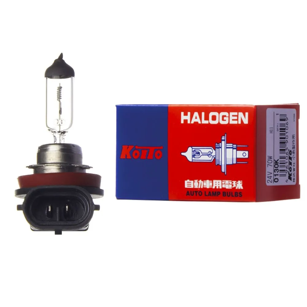 Лампа 24V H11 70W PGJ19-2 KOITO 1 шт. картон 0130K