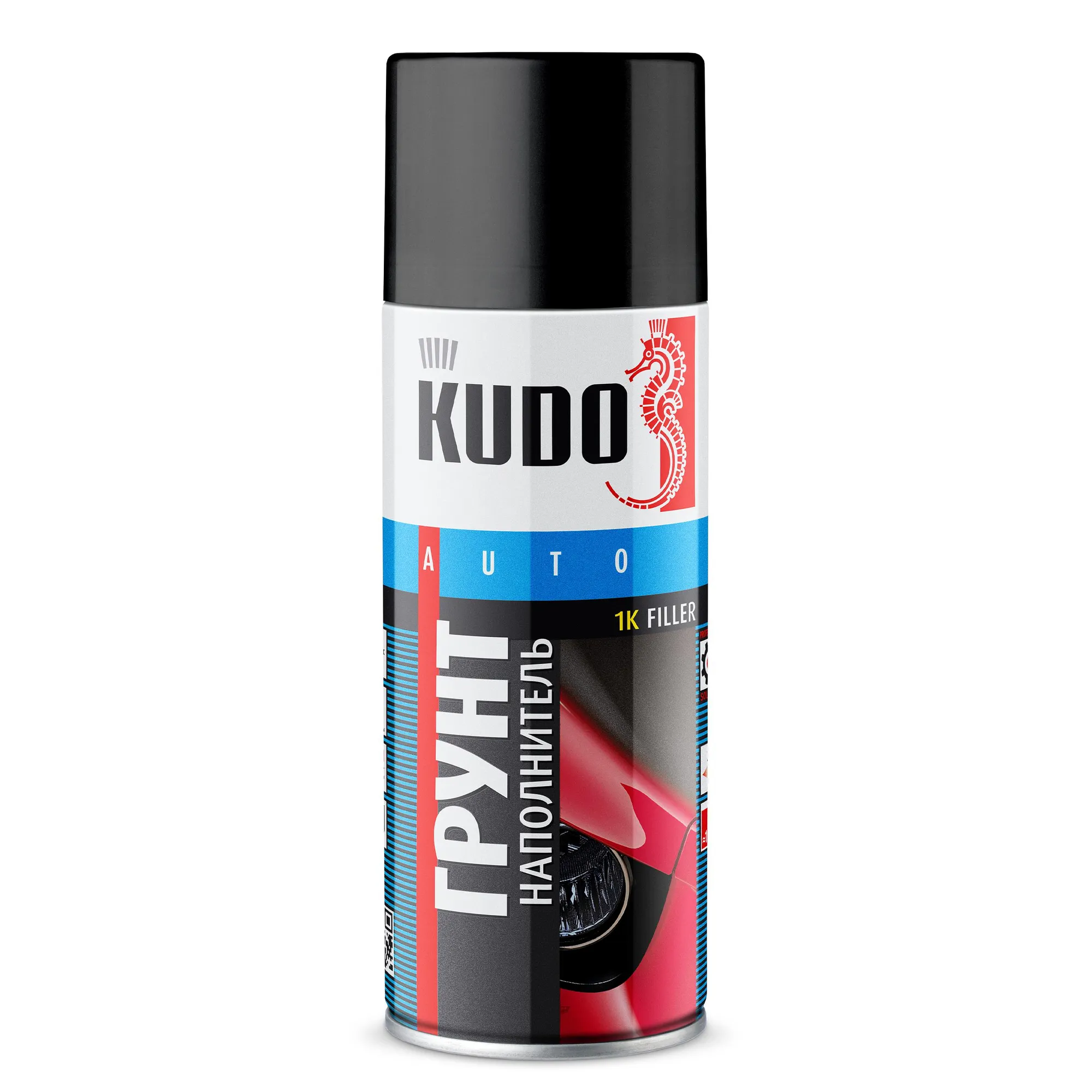 Грунт-наполнитель 1К (черный) KUDO KERRY KU2203
