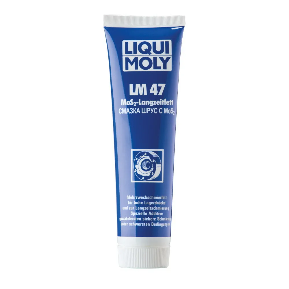 Смазка ШРУС с дисульфидом молибдена LM 47 Langzeitfett + MoS2 (0,1кг) LIQUI MOLY 1987