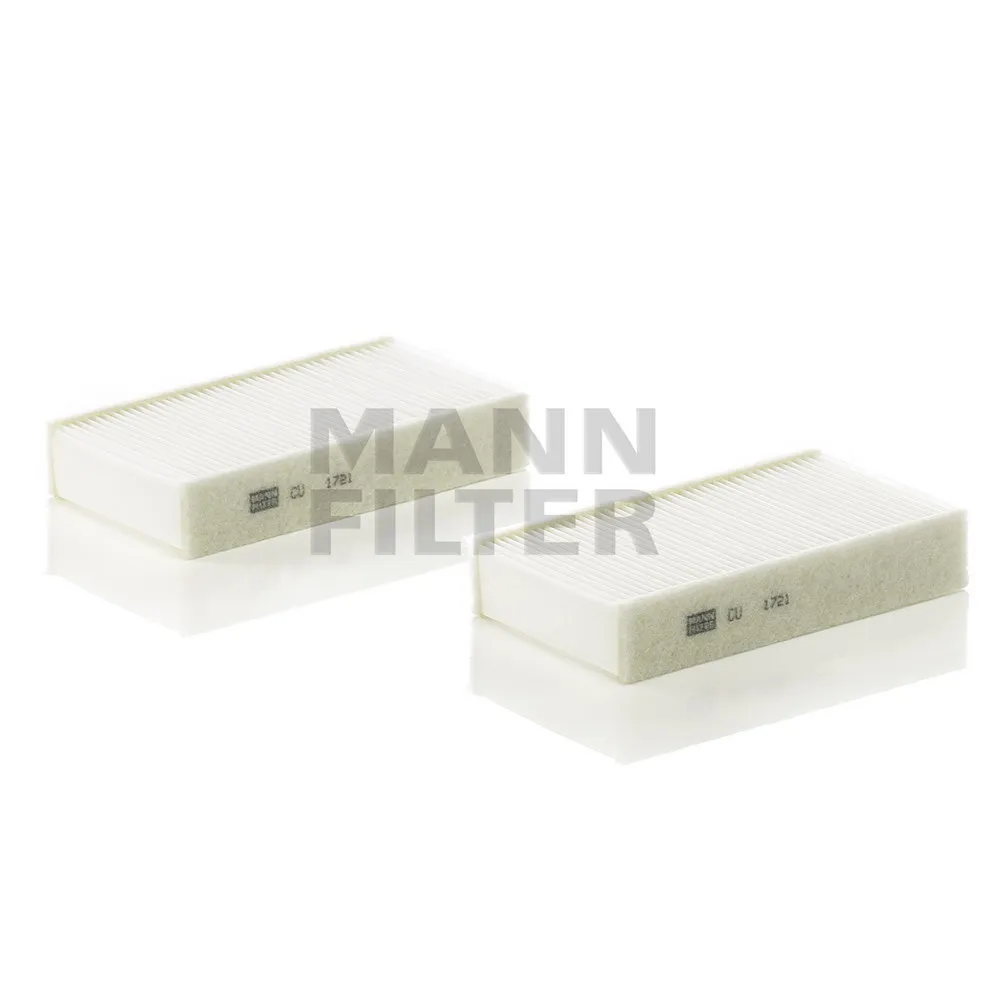 Фильтр салонный MANN-FILTER CU 1721-2