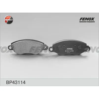 Колодки передние FENOX BP43114