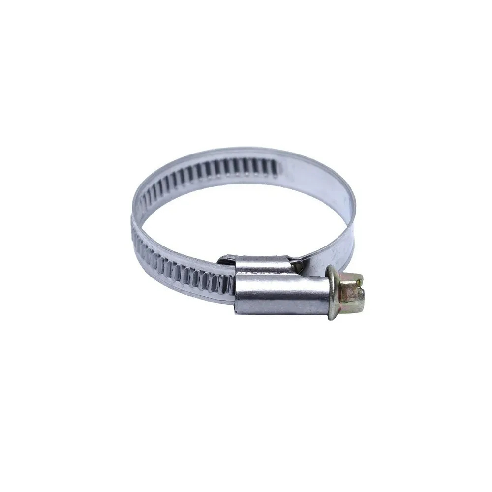 Хомут червячный (нерж. сталь w2) 25-40 мм (100/ 2000) VertexTools 08-25-40