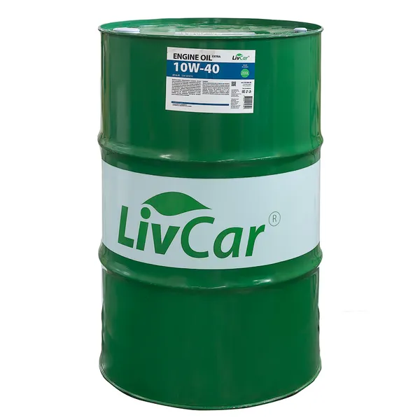 Масло моторное 10W-40 LivCar Engine Oil EXTRA 10W-40 API SL/CF (200л) LIVCAR LC2611040-200