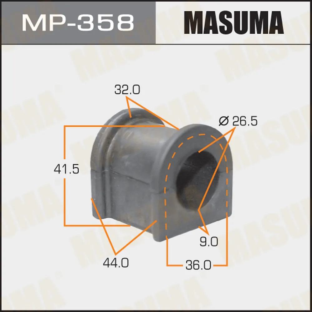 Втулка стабилизатора TOYOTA CHASER MASUMA MP-358
