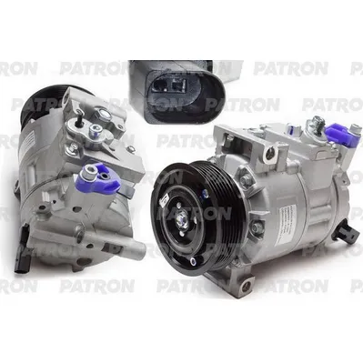 Компрессор кондиционера Audi A4 (B8) (07-)/A5 (07-)/Q5 (08-) 1.8TFSi/2.0TD PATRON PACC059
