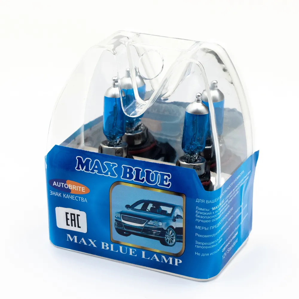 Лампа 12V HB4 55W P22d AUTOBRITE DOT MAX BLUE 1 шт. картон AB900612V55