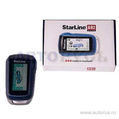 Брелок для сигнализации STAR LINE A92, с жкдисплеем StarLine 4000676