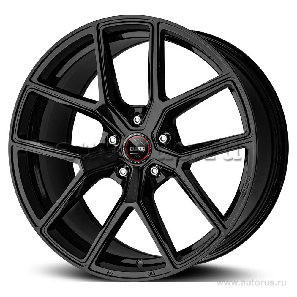 Диск литой R20 9J 5x112/66.6 ET25 MOMO SUV RF-01 Stardust Glossy Black WR14B90025266Z