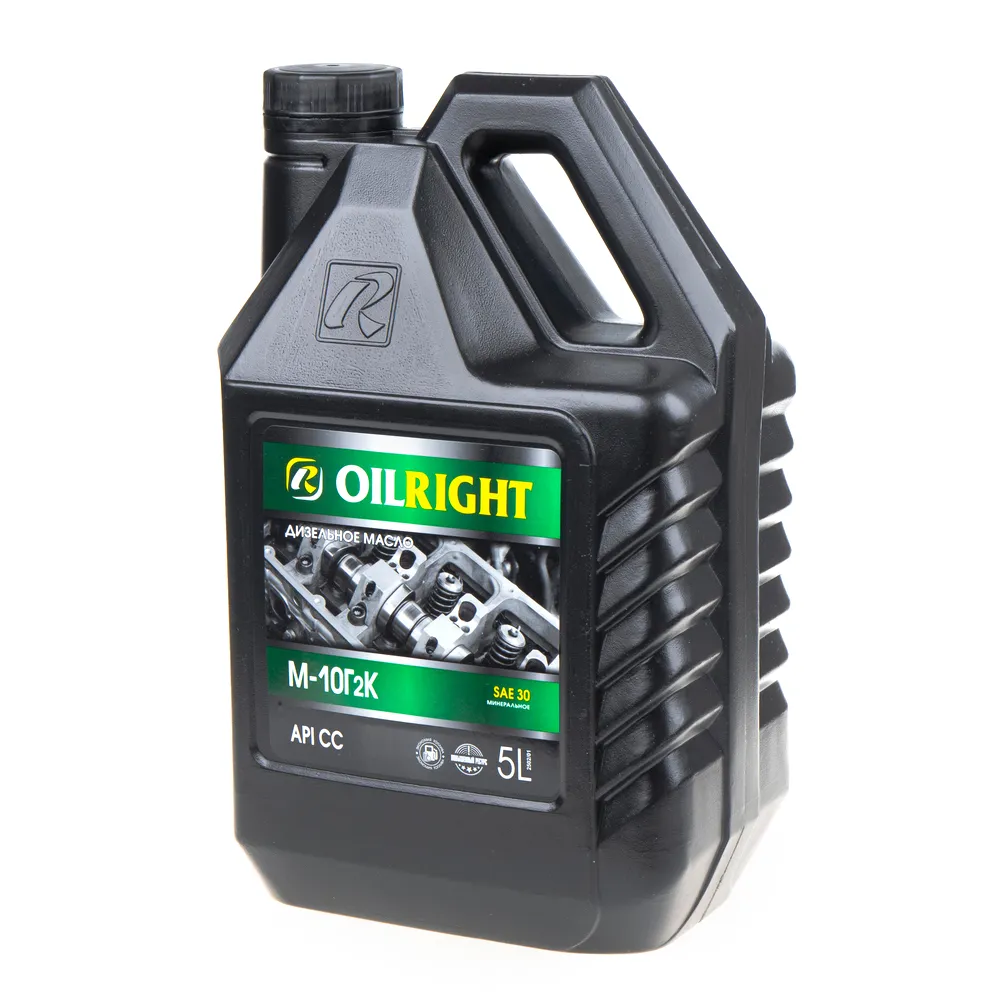 Масло моторное OILRIGHT М-10Г2К SAE30 минеральное 5 л 2502