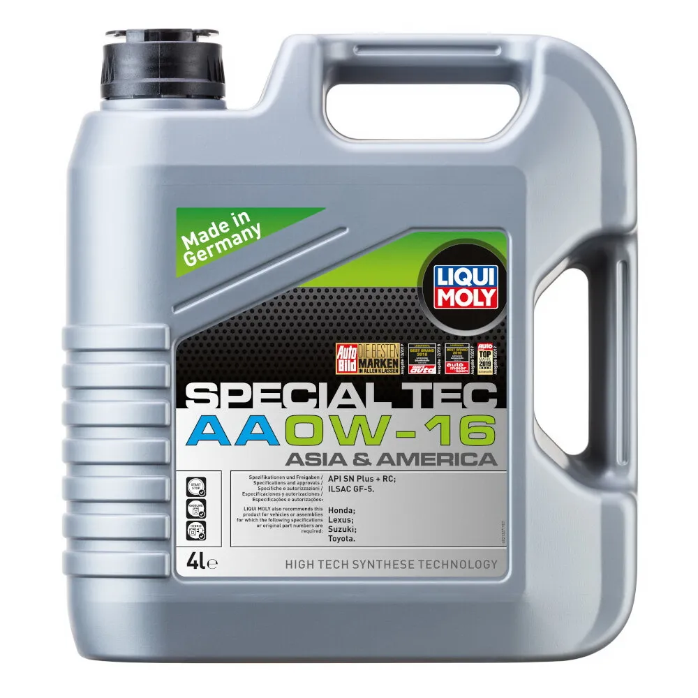 Масло моторное Special Tec AA 0W-16 SP GF-6B (4л) LIQUI MOLY 21327