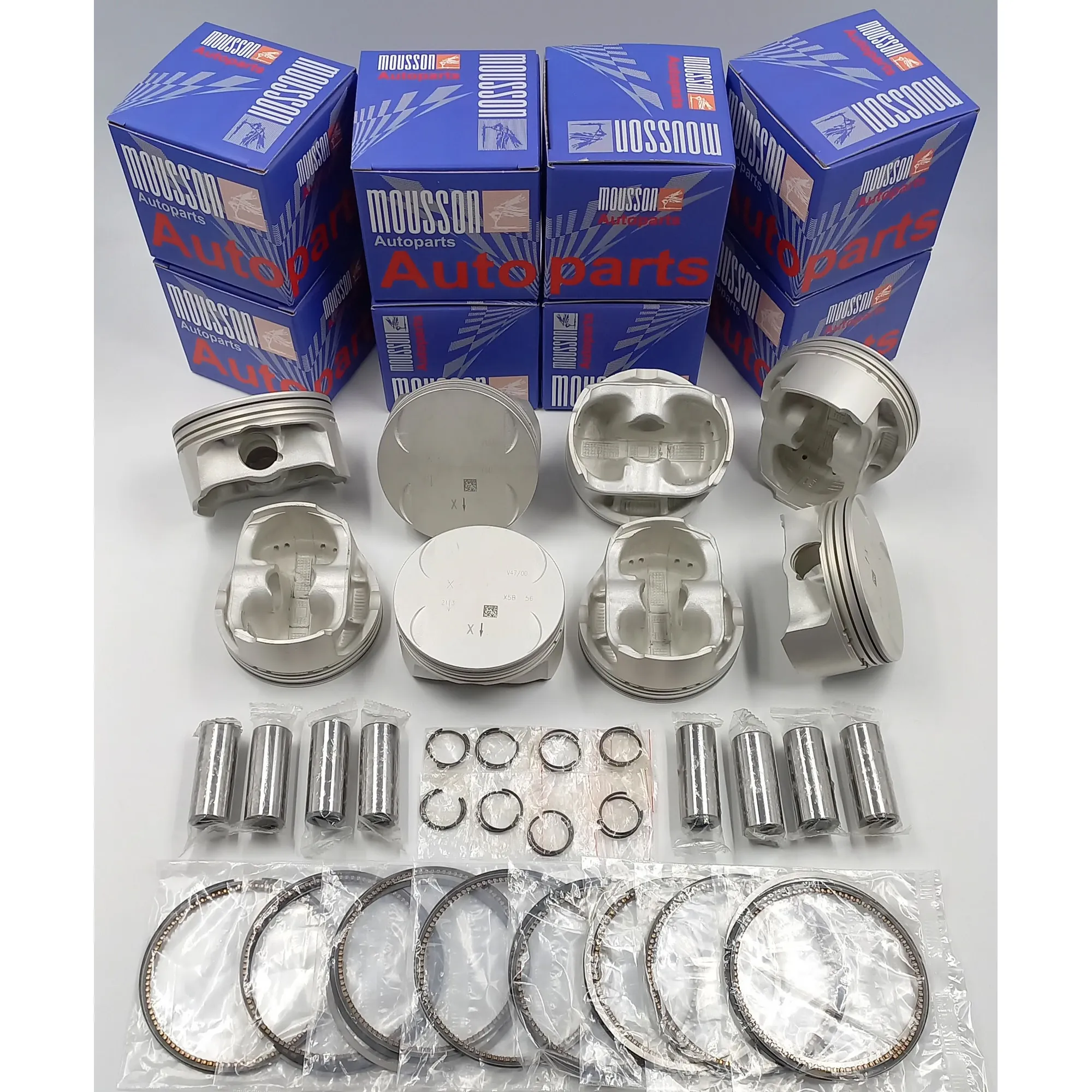 Поршень кольца комплект Benz M273.965 на 1 цилиндр MOUSSON SPRM273965STD