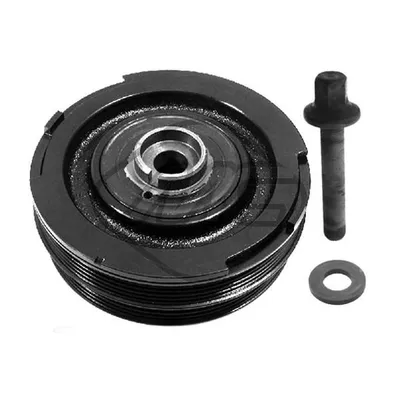 Шкив коленвала к-кт с болтами BMW E39-E46 1.8D-2.0D Metalcaucho 14553