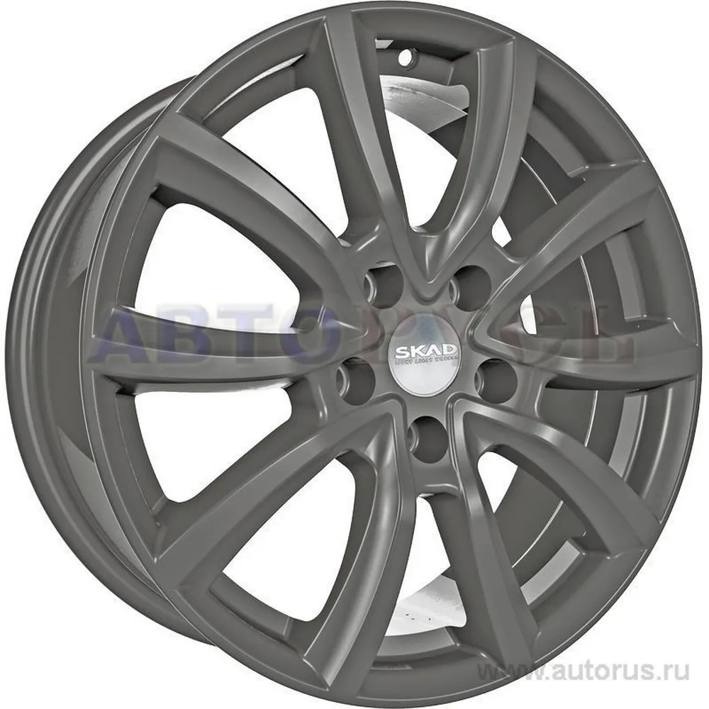 Диск литой R15 7J 5x114.3/67.1 ET40 СКАД Онтарио грей 1820334