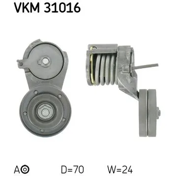 Ролик натяжной SKF VKM 31016