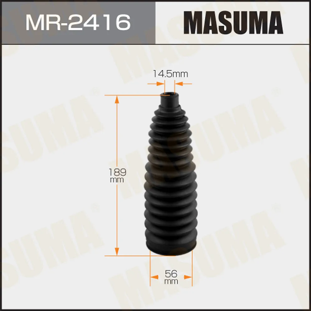 Пыльник рейки рулевой TOYOTA ALLEX MASUMA MR-2416