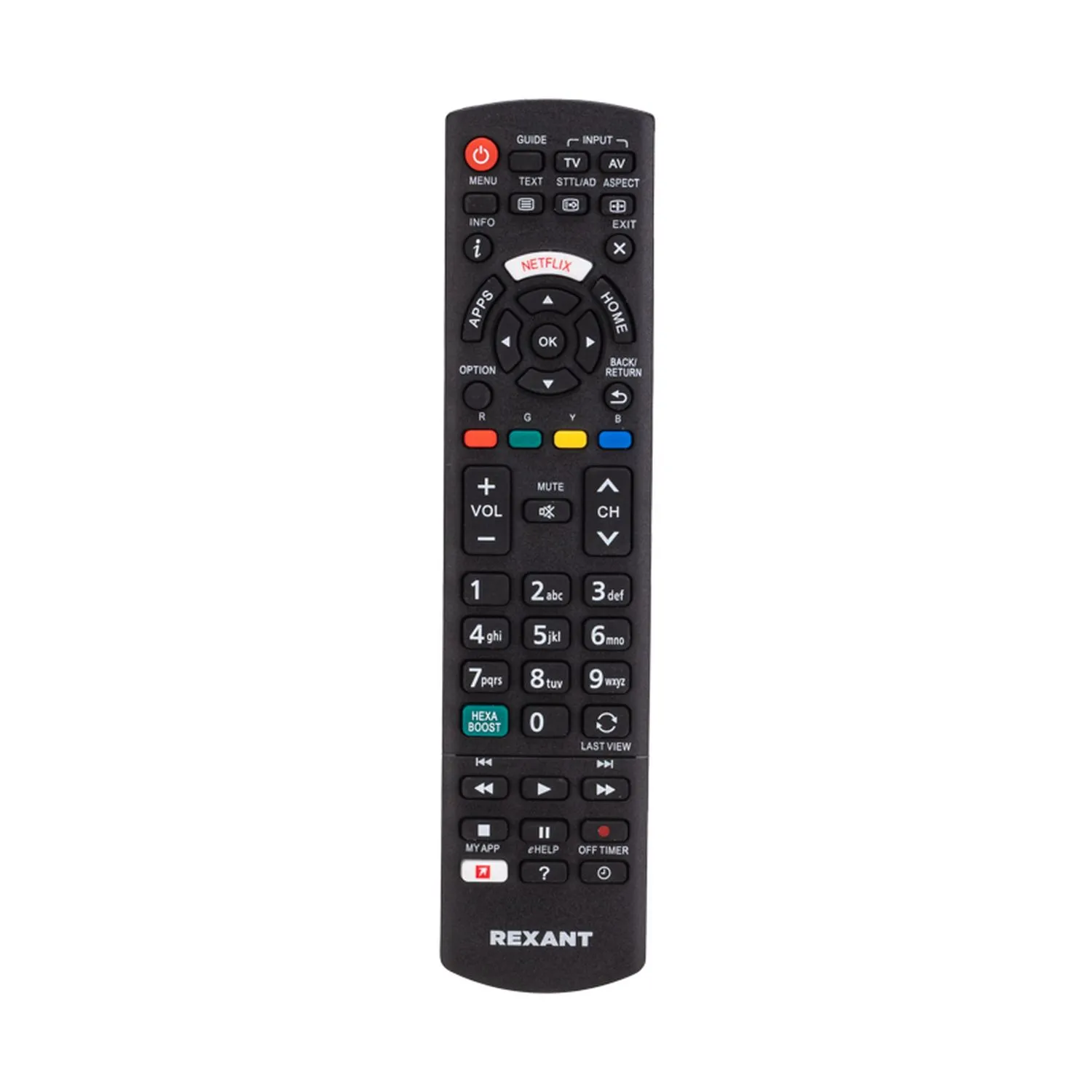 Пульт универсальный для телевизора Panasonic REXANT 38-0008