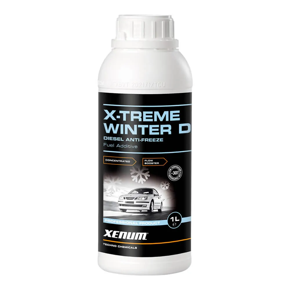 Антигель дизельного топлива, концентрат X-TREME WINTER D (1,0 л) XENUM 3307001