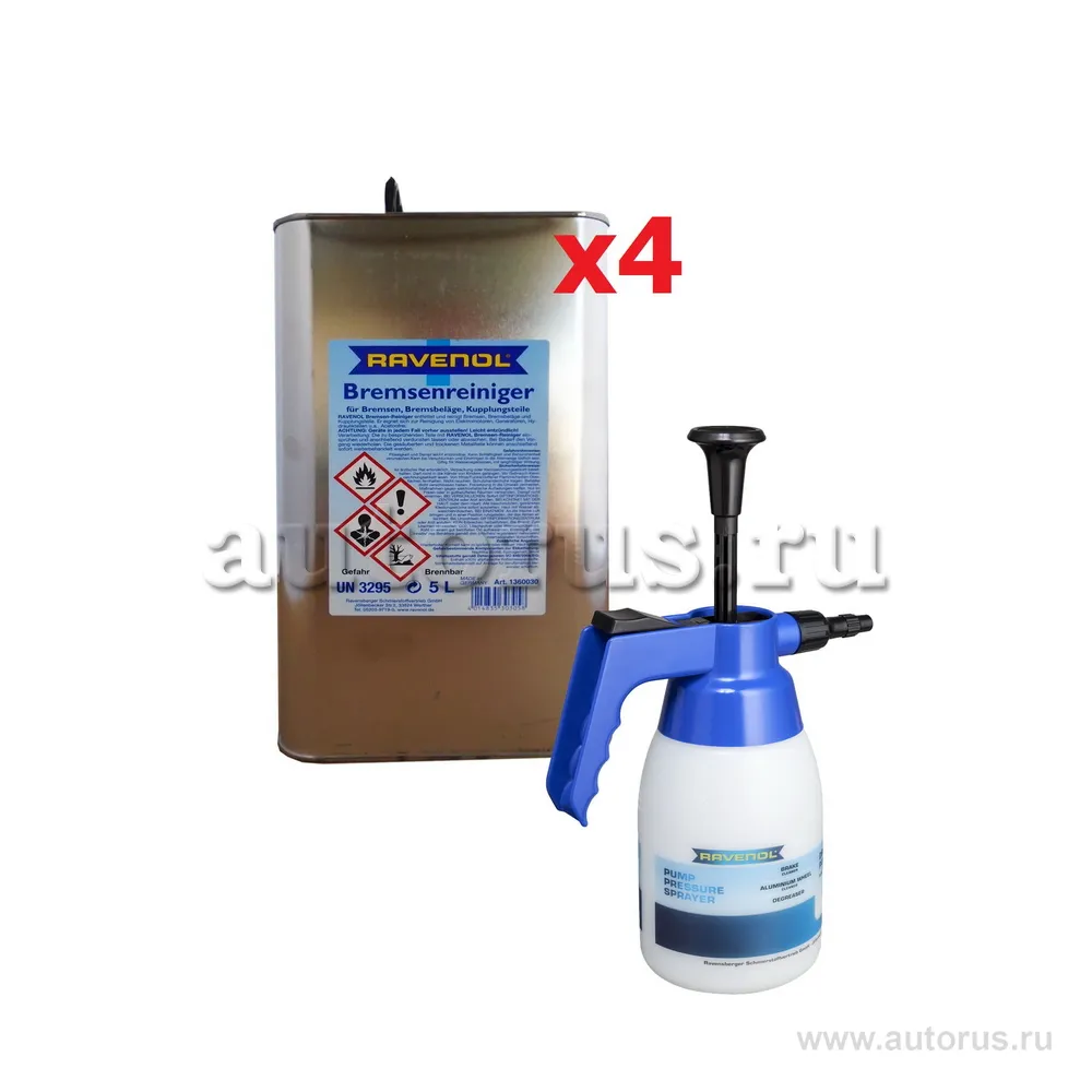 Очиститель торм. системы RAVENOL Bremsenreiniger 5 л Ravenol 1360030-005
