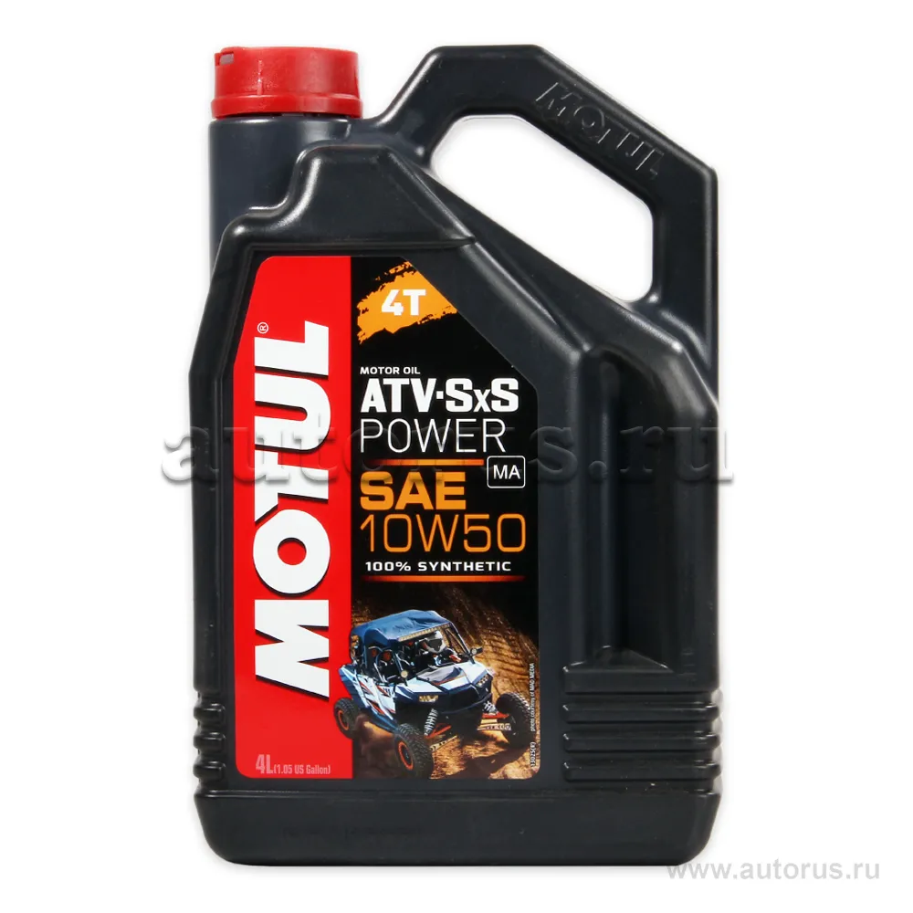 Масло моторное 4T Motul ATV SXS POWER 4T 10W50 4 л 105901