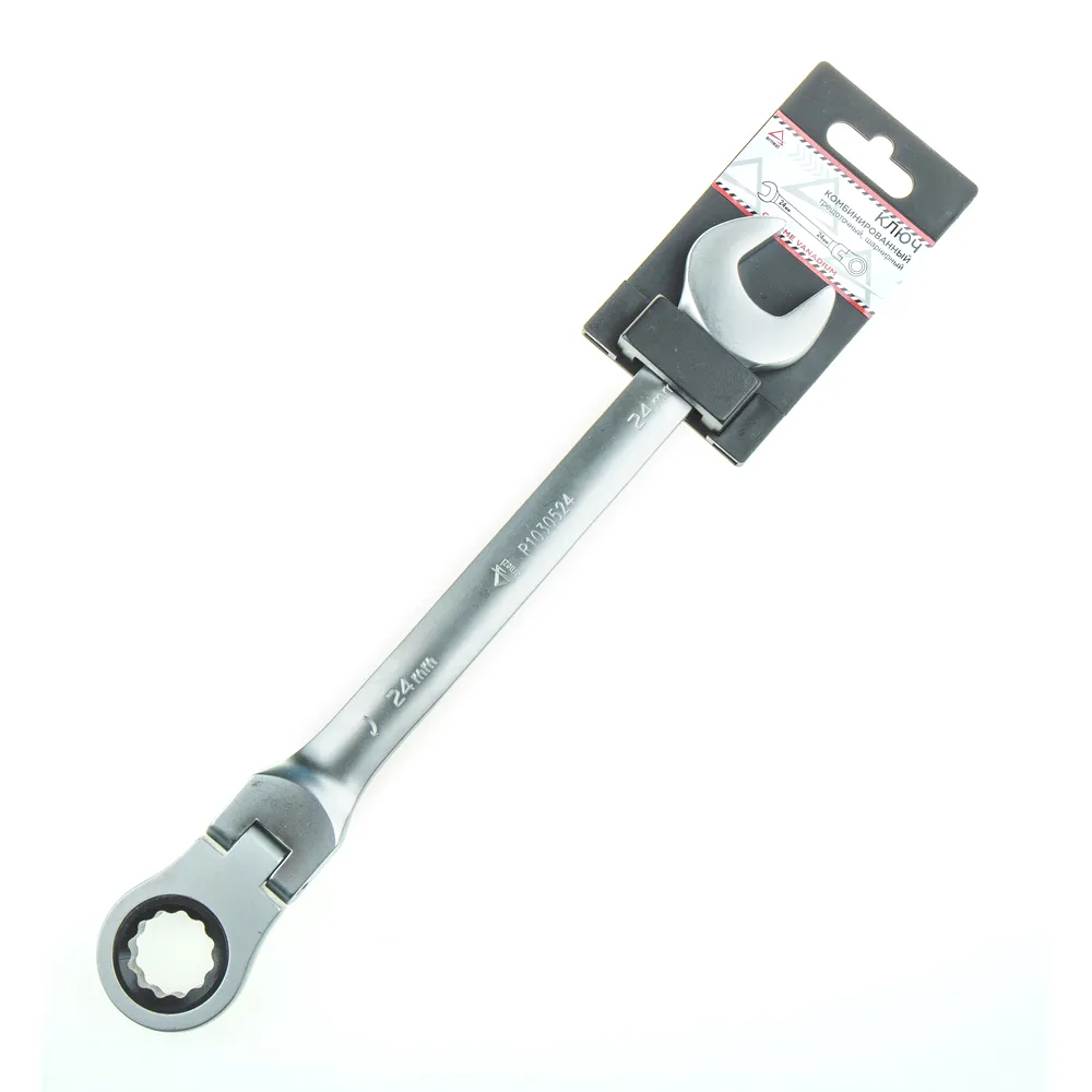 Ключ комбинированный, 24 мм, трещоточный, шарнирный ARNEZI R1030524