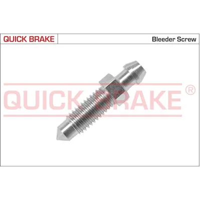 Штуцер для прокачки тормозов QUICK BRAKE 0011