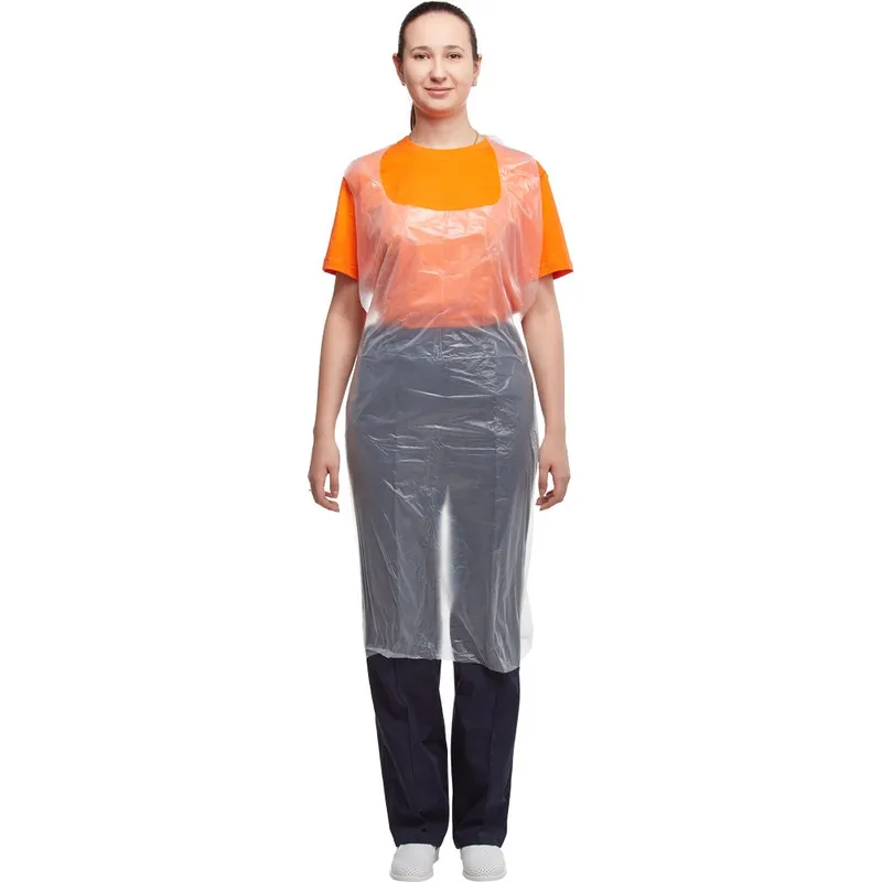 Фартук одноразовый KLEVER н/с,полиэтил. защит. (76х120см) 100шт/уп,ПС 995684