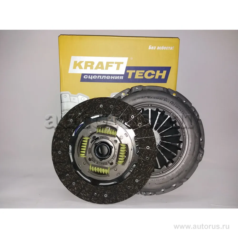 Сцепления в сборе Ford Transit 2.0D 00-06 KRAFTTECH W00255C9